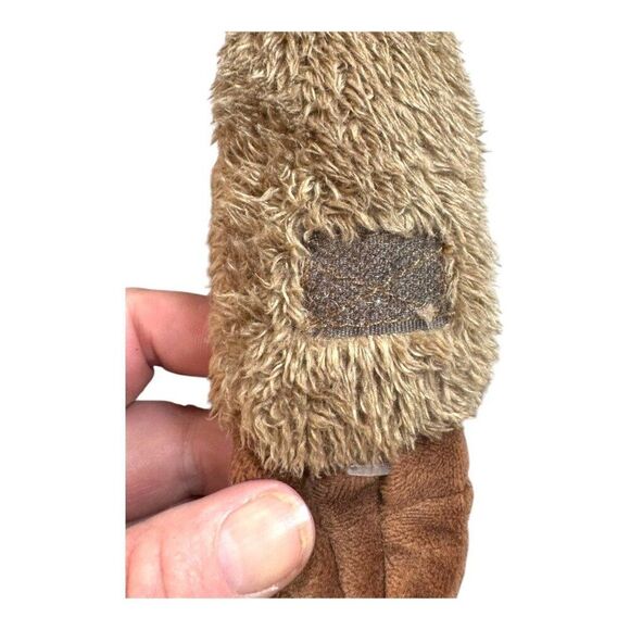 Vintage Hugfun Plush Sloth Stuffed Animal Toy Brown Tan Soft & Cuddly Large 24" - Picture 4 of 10